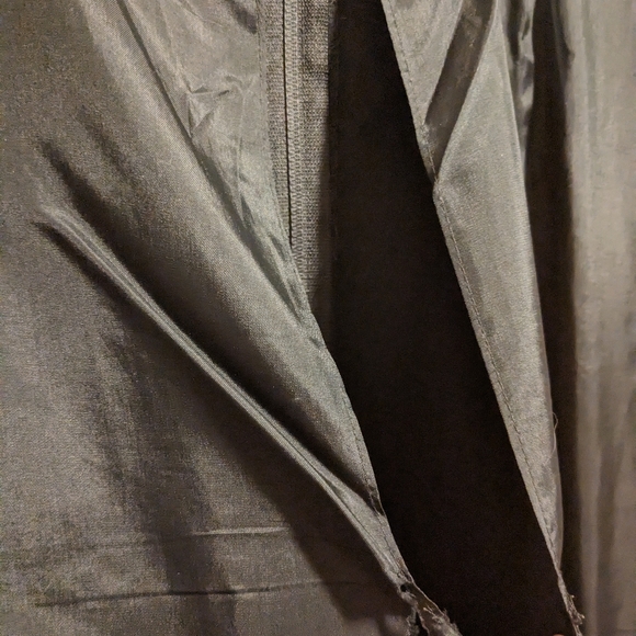 Kasper for ASL Nights Wool Black Fitted Jacket with Belt & Skirt - Picture 14 of 16